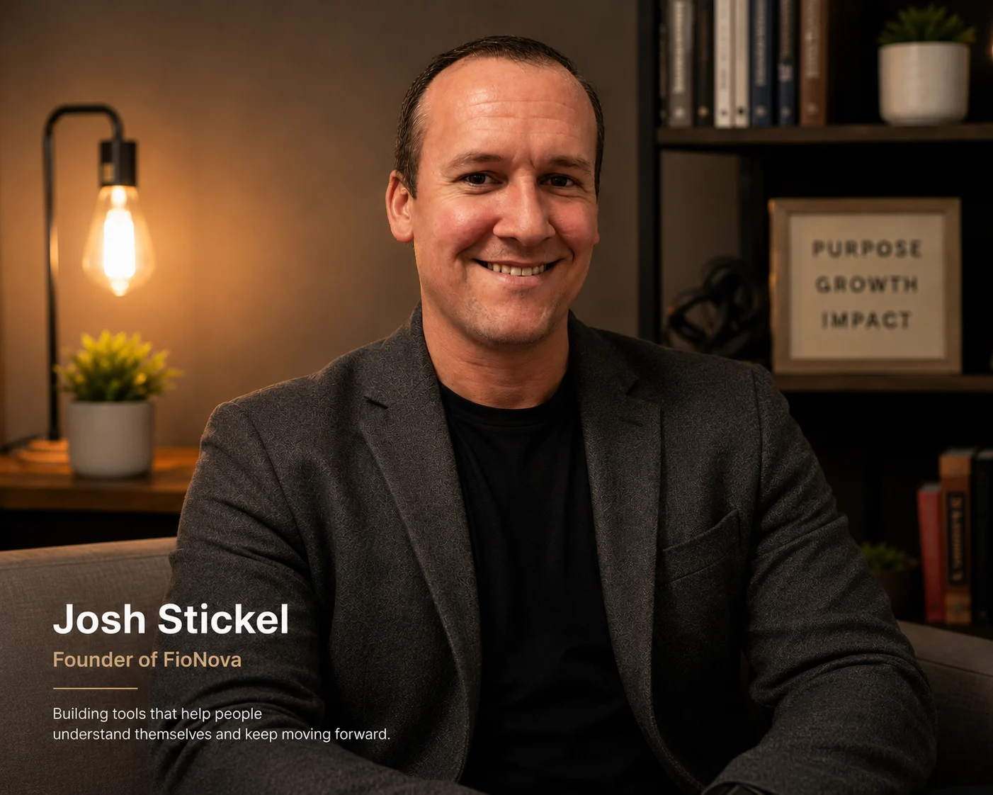 Josh Stickel, Founder of FioNova